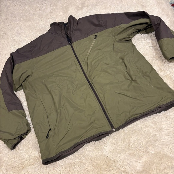 Vintage Nike Men’s Y2K Colorblock Fleece Lined Insulated Jacket XL - Picture 1 of 12